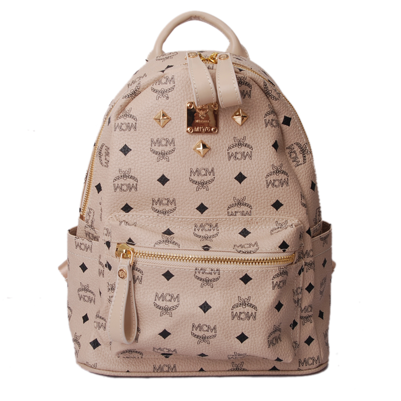 NEW MCM Studded Backpack NO.0046